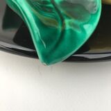 Decorative plate in barbitin