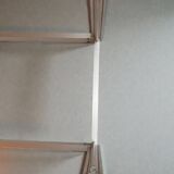 Aluminium coffee table with smoked glass by Georges Ciancimino, 1970.