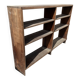 Vintage oak display bookcase