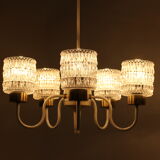 Mid-century chandelier by Kamenicky  Senov,1970‘s.