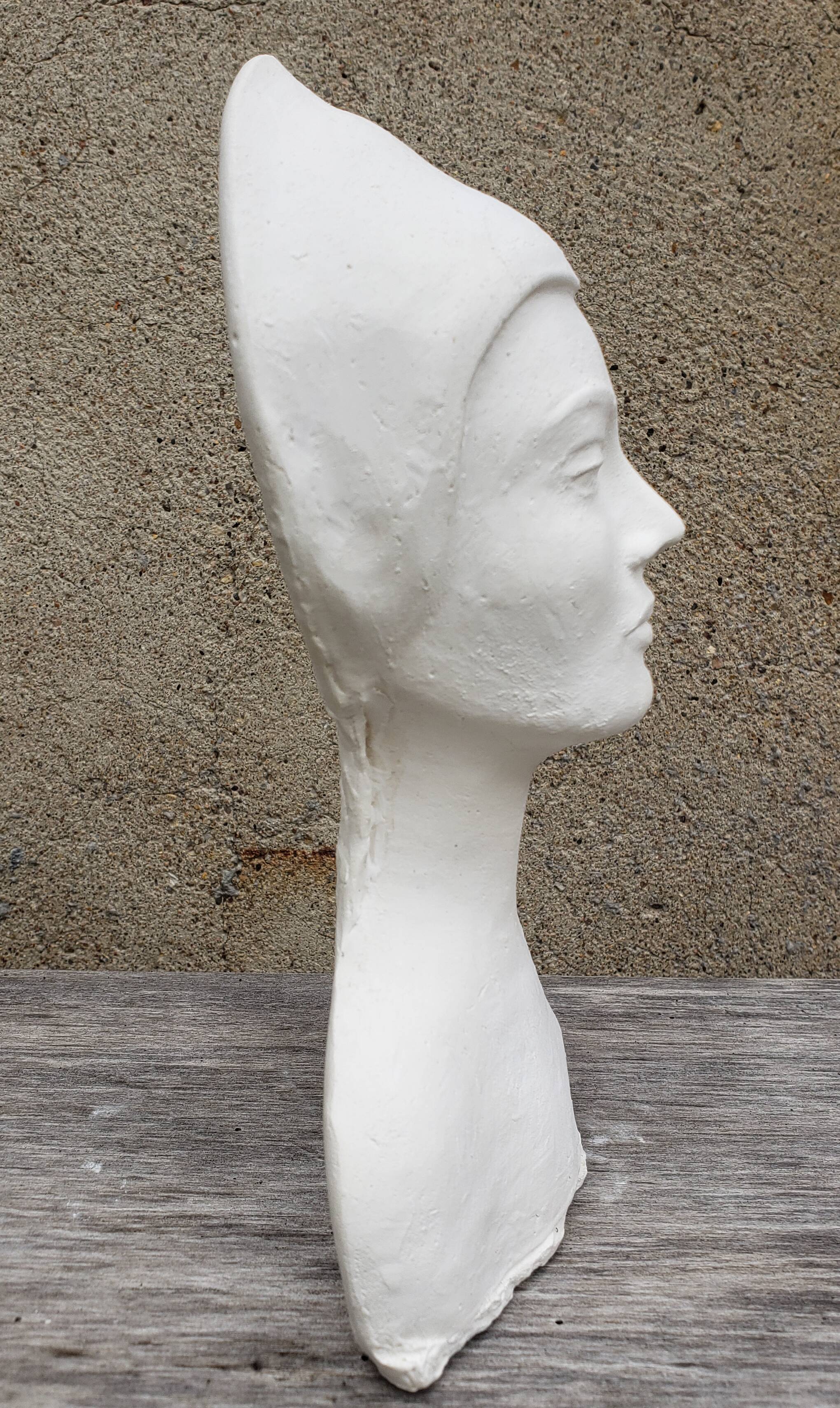 Plaster bust