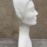 Plaster bust