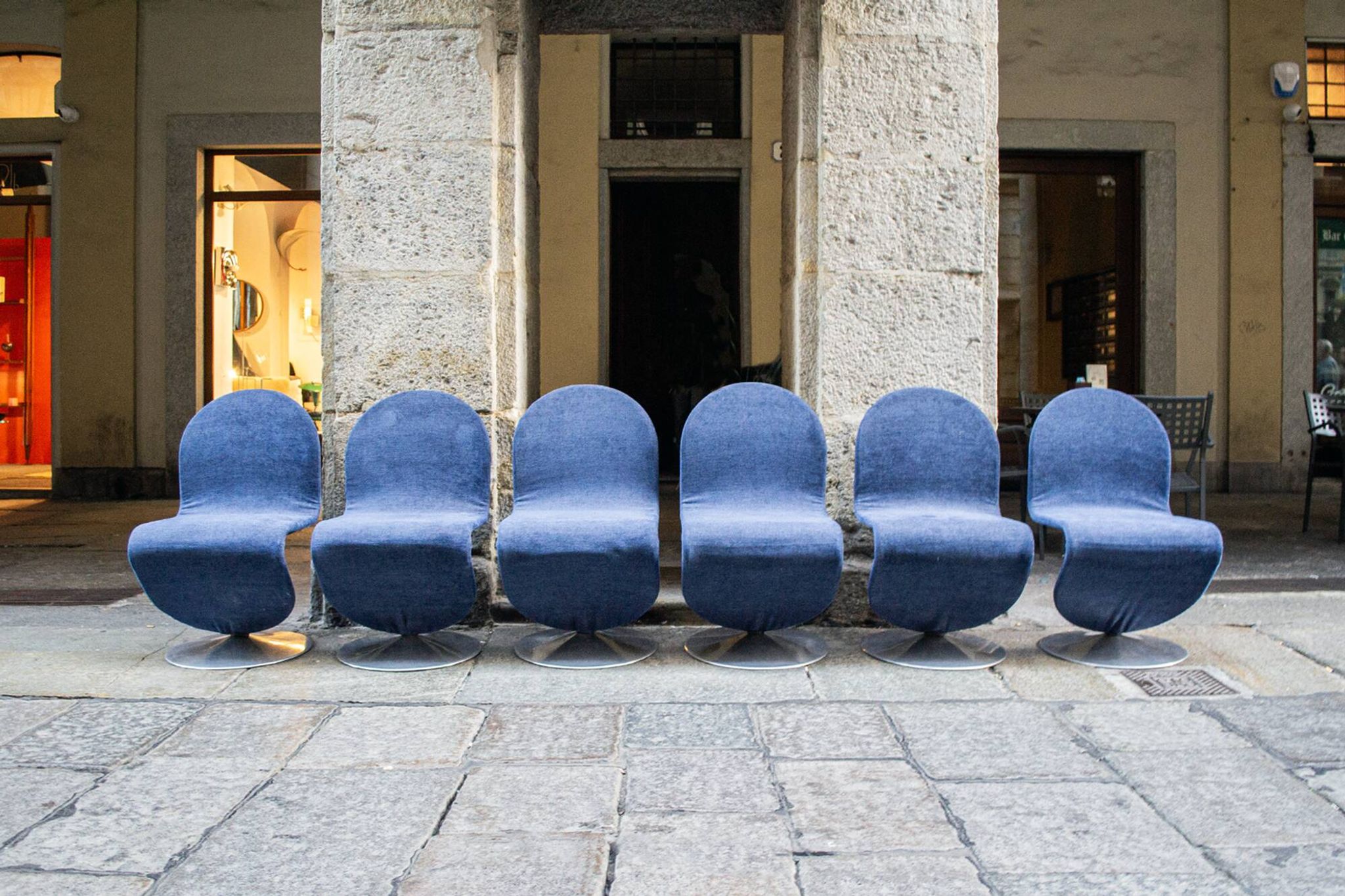 Système 1-2-3 de Verner Panton pour Fritz Hansen, 1973