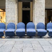 Système 1-2-3 de Verner Panton pour Fritz Hansen, 1973