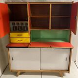 Vintage kitchen buffet with compass legs
