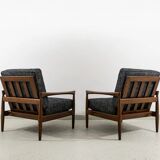 Vintage IKEA "Kolding" armchair by Erik Wørts for IKEA, 1960, pair of 2