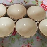 6 cups old Sarreguemines