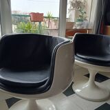 Fauteuils space age œuf