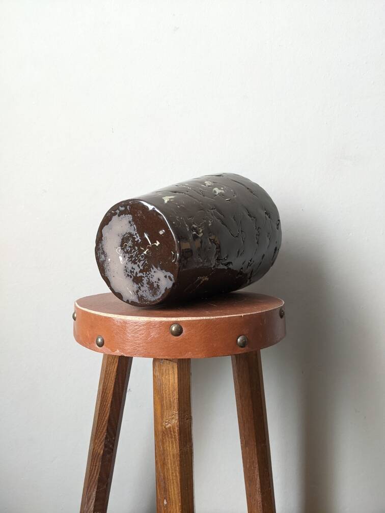 Ceramic vase, handmade pottery, contemporary design, country decor