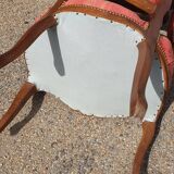 Paire  de fauteuils Cabriolet style Louis XV
