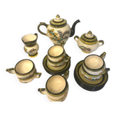Henriot Quimper, glazed earthenware service, Genêt Bruyère model, 20th century