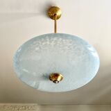 Blue Clichy glass pendant light