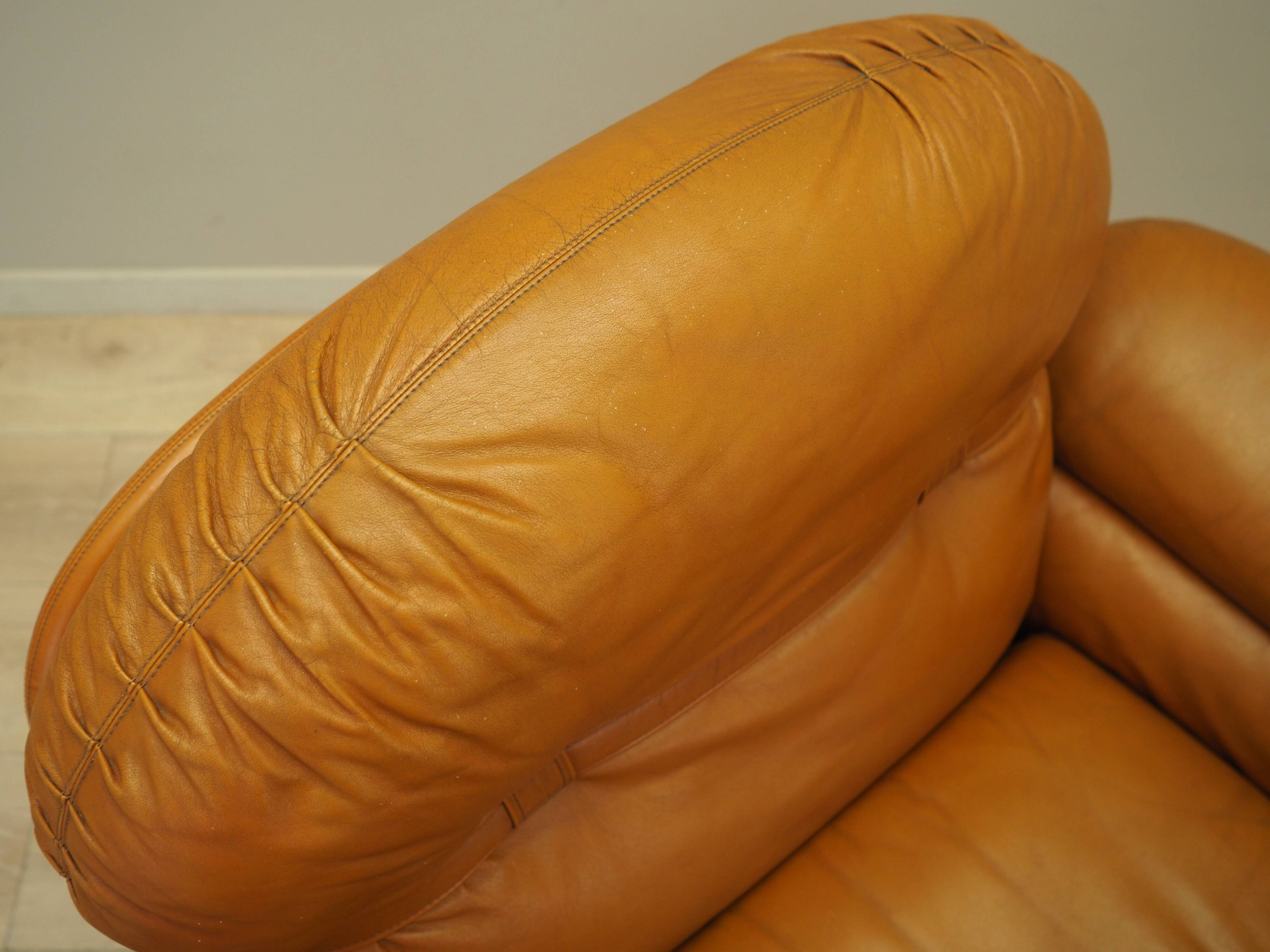 Orange armchair, Space Age design, 1960s, production: Italy