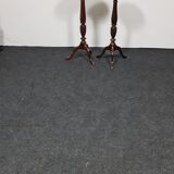 A pair of vintage flower pot stands