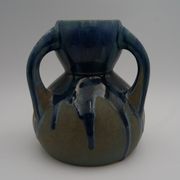 Vase 3 handles Métenier vintage