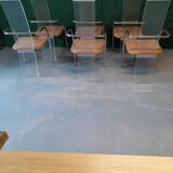 6 Charles Hollis Jones chairs for Belgo Chrom