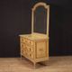 Dresser in lacquered wood with mirror Louis XVI