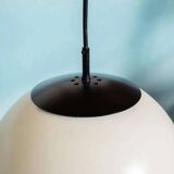 Grande lampe boule XL espace, suspension globe minimaliste Raak années 70