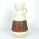 Ceramic vase with an ear U-Keramik 303/25, Germany in the 1960s