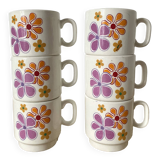 Vintage Italy Pagnossin espresso coffee cups