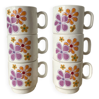 Vintage Italy Pagnossin espresso coffee cups