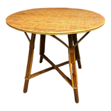 Rattan table