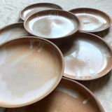 Vintage stoneware plates