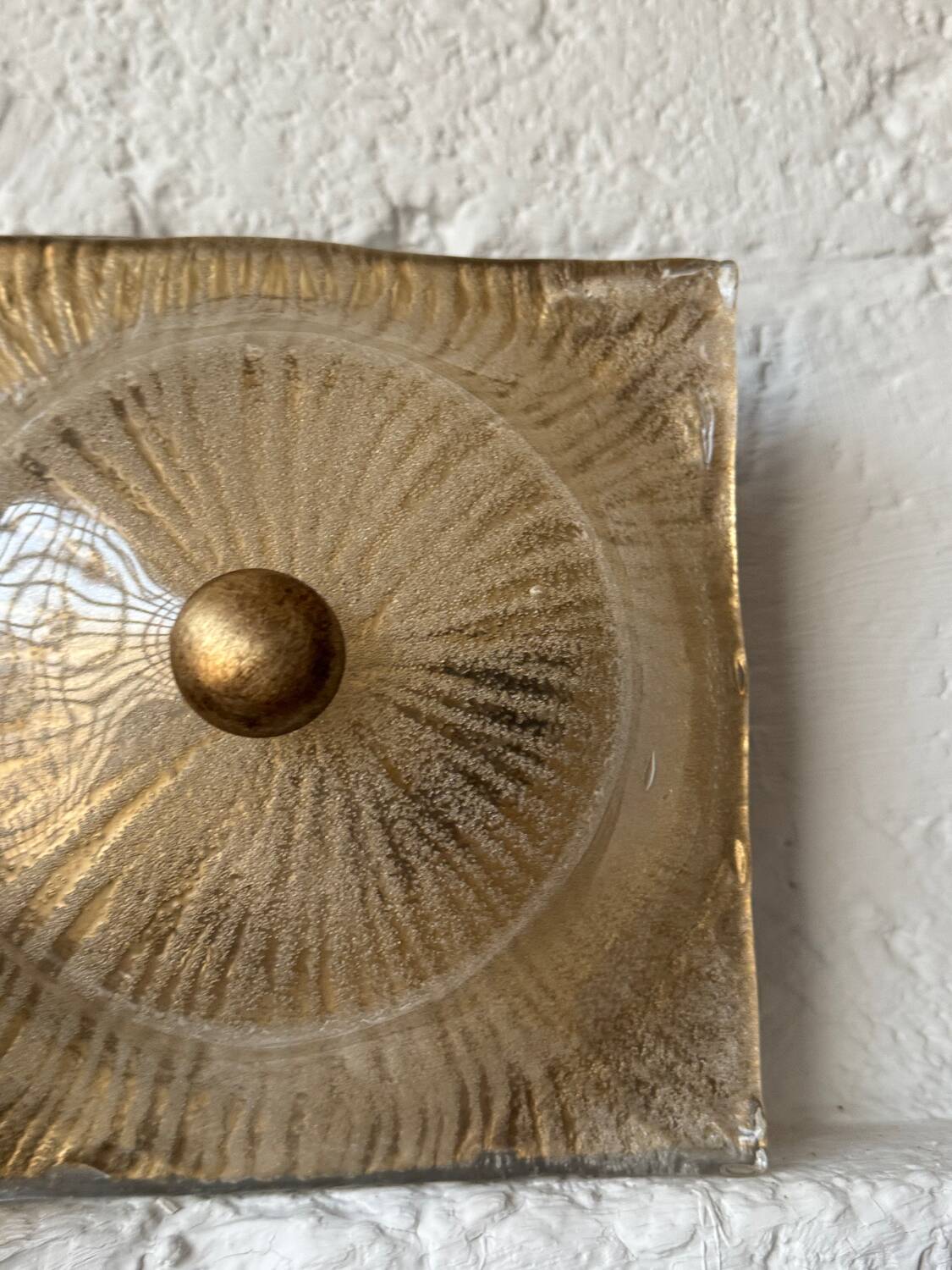 Murano glass wall sconce from the 1970s