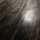 Old patinated wooden chest early 20th century
