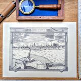 Printed in 1970, engraving from Nantes.