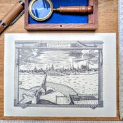 Printed in 1970, engraving from Nantes.