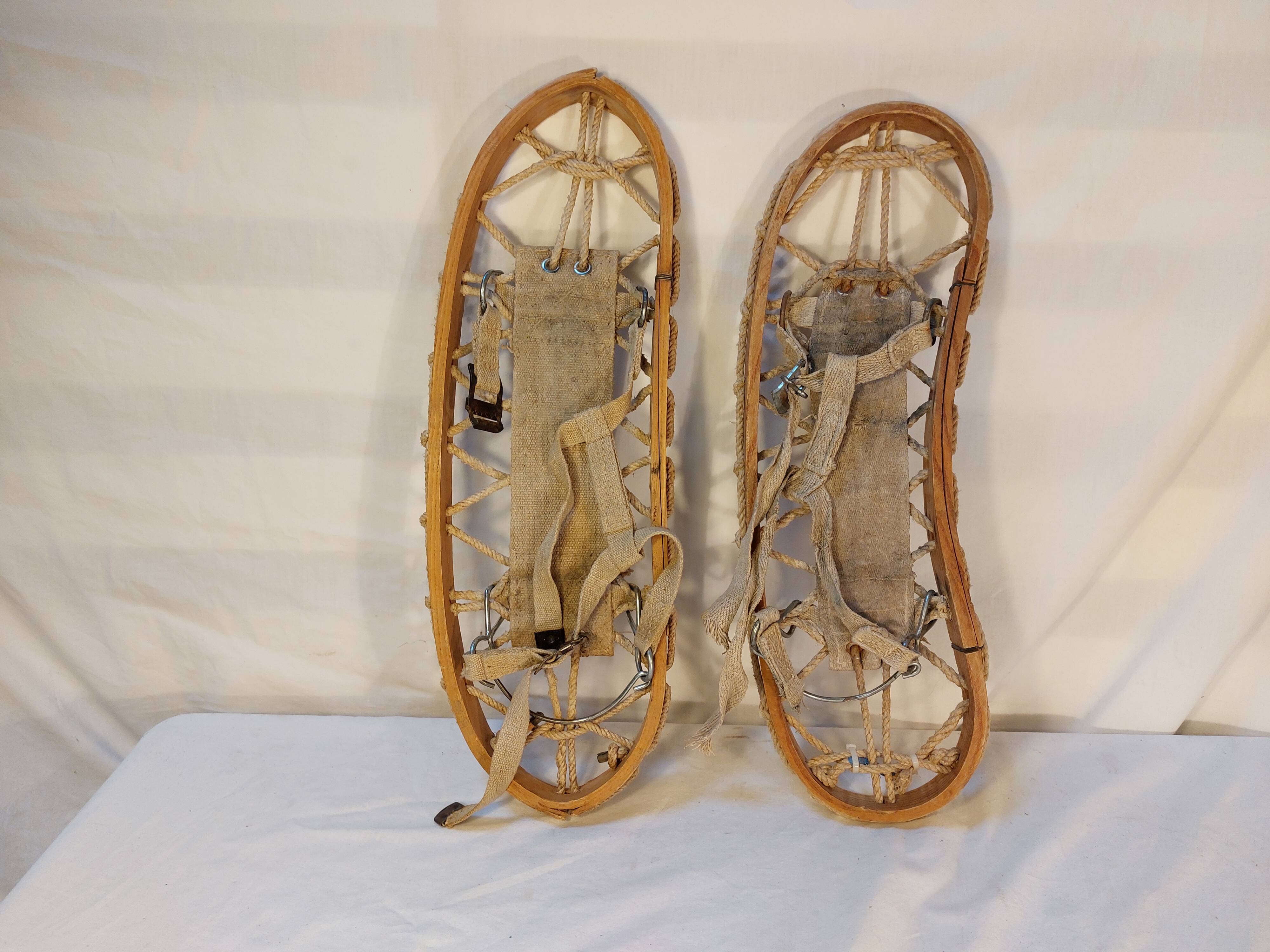 Pair of old snowshoes