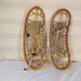 Pair of old snowshoes