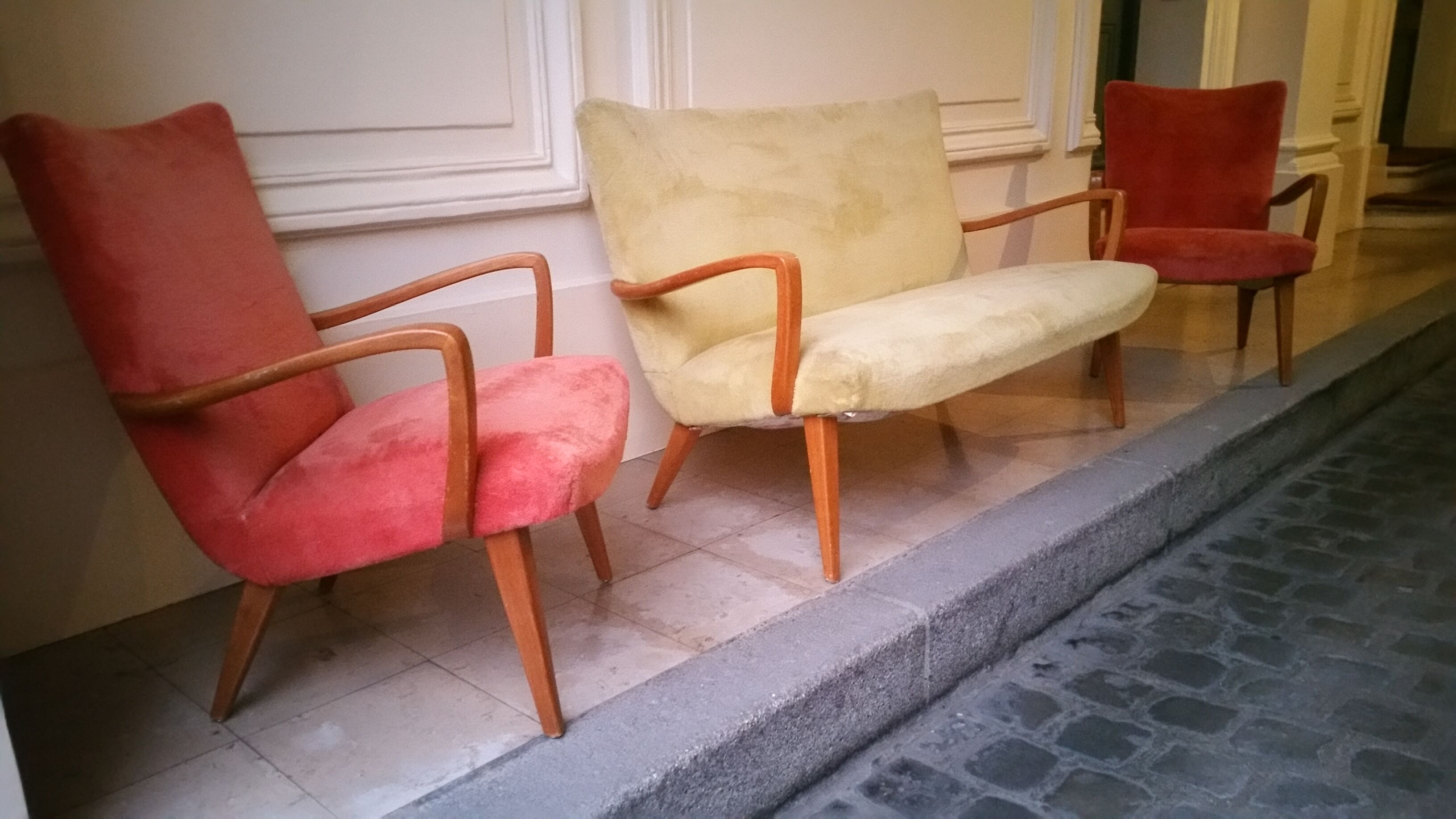 Walter Knoll Mid Century Arno Votteler Sofa Chair