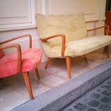 Walter Knoll Mid Century Arno Votteler Sofa Chair