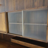 Bibliothèque murale en palissandre par Kai Kristiansen pour Feldballes Mobelfabrik, Danemark années 1950