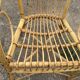 Vintage rattan armchair