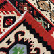 Handmade vintage runner rug red wool turkish area rug - 81x200cm
