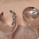 Christofle Duo silver-plated serving spoon and fork