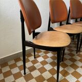 Baumann Pegasus chairs from the 60s (X4)