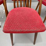Antonín Šuman – ensemble de chaises des années 1960, Tchécoslovaquie