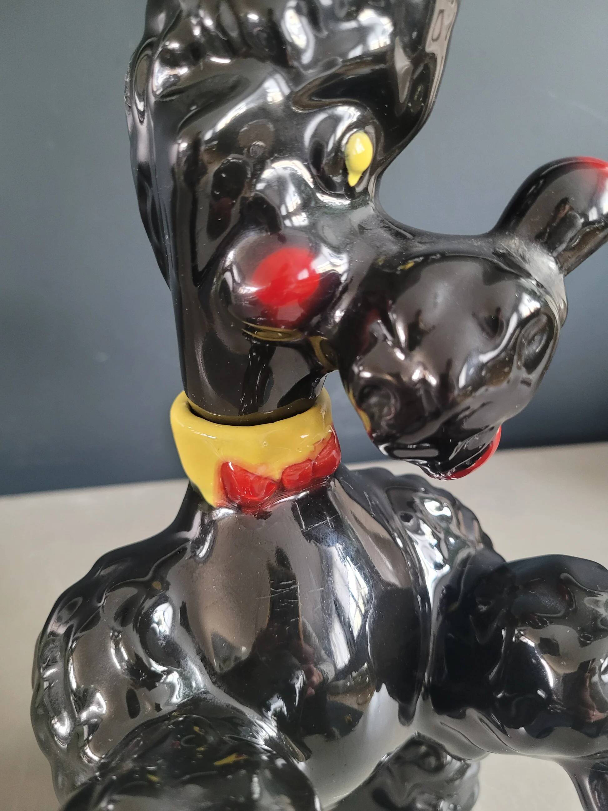 Poodle carafe creation Albert Ferlay Vallauris - Ref 801