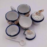 19th Century Staffordshire Imari Condiment Display