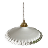 Suspension in flat serrated opaline from the 1950s - many models available