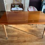 Art Deco wooden extendable table