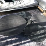 Coffee table rock and bobois "quartet"