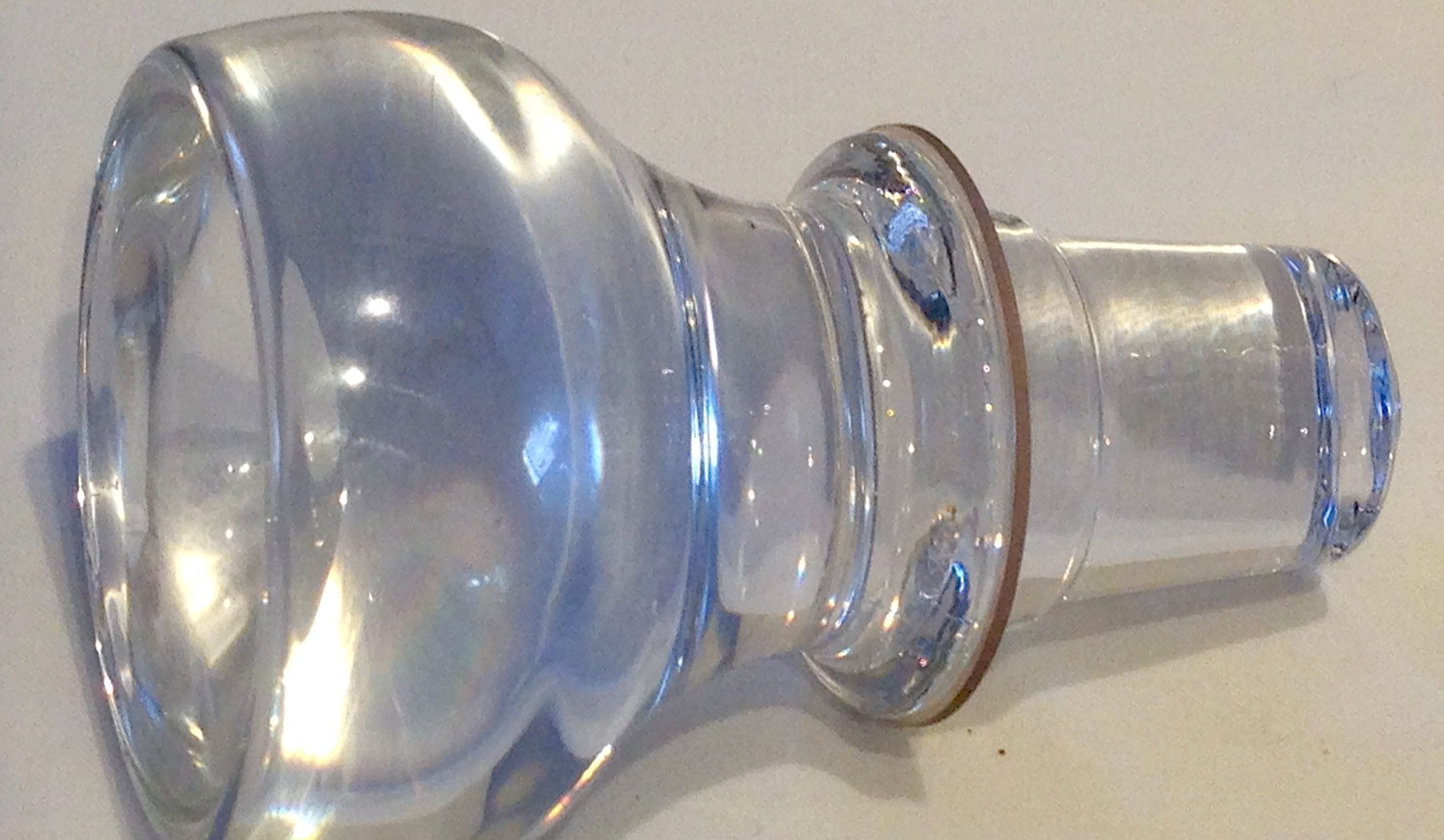Carafe en cristal ciselé, Cristal d'Arques