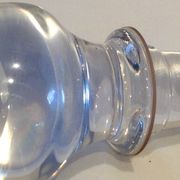 Engraved Crystal D'arques Crystal decanter
