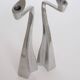 Pair of candle holders by Matthew Hilton 80's
