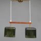 Scandinavian glass pendant by Carl Fagerlund for Orrefors